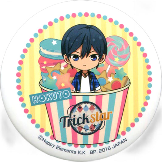 Hokuto Hidaka Ichiban Cafe X Ensemble Stars! Celebration First Live! Original Can Badge Kuji Prize B Can Badge [USED]