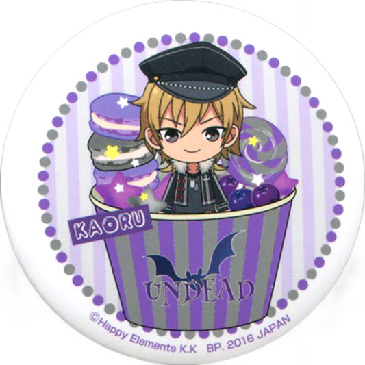 Kaoru Hakaze Ichiban Cafe X Ensemble Stars! Celebration First Live! Original Can Badge Kuji Prize B Can Badge [USED]
