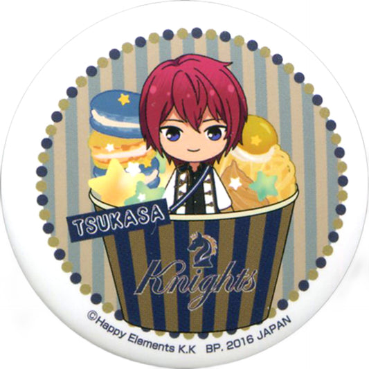 Tsukasa Suou Ichiban Cafe X Ensemble Stars! Celebration First Live! Original Can Badge Kuji Prize B Can Badge [USED]