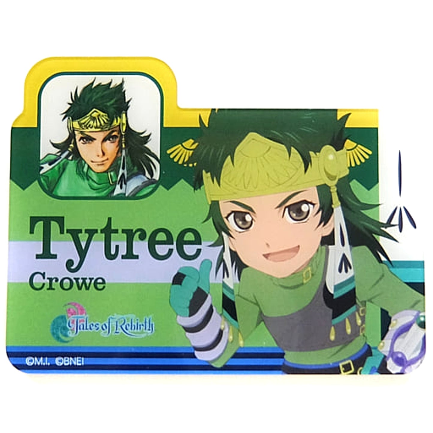 Titley Crow Tales of Rebirth Oshimen Name Badge Tales of Festival 2016 Exclusive [USED]