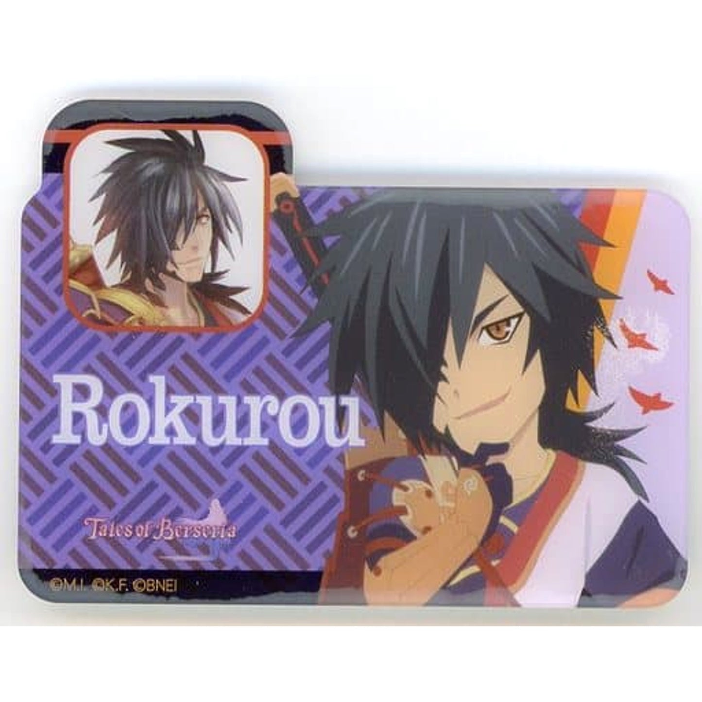 Tales of Berseria Rokurou Oshimen Name Badge Tales of Festival 2016 Exclusive Buttons [USED]