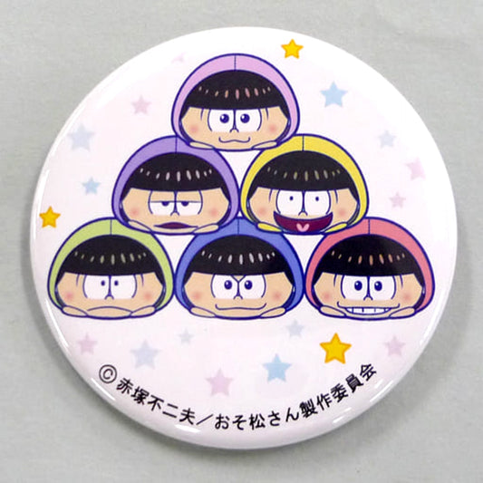 Sextuplets Color Ver. Mr. Osomatsu Mochitto Button famima com Limited Mochitto Mascot Gray Ver. Purchase Bonus [USED]