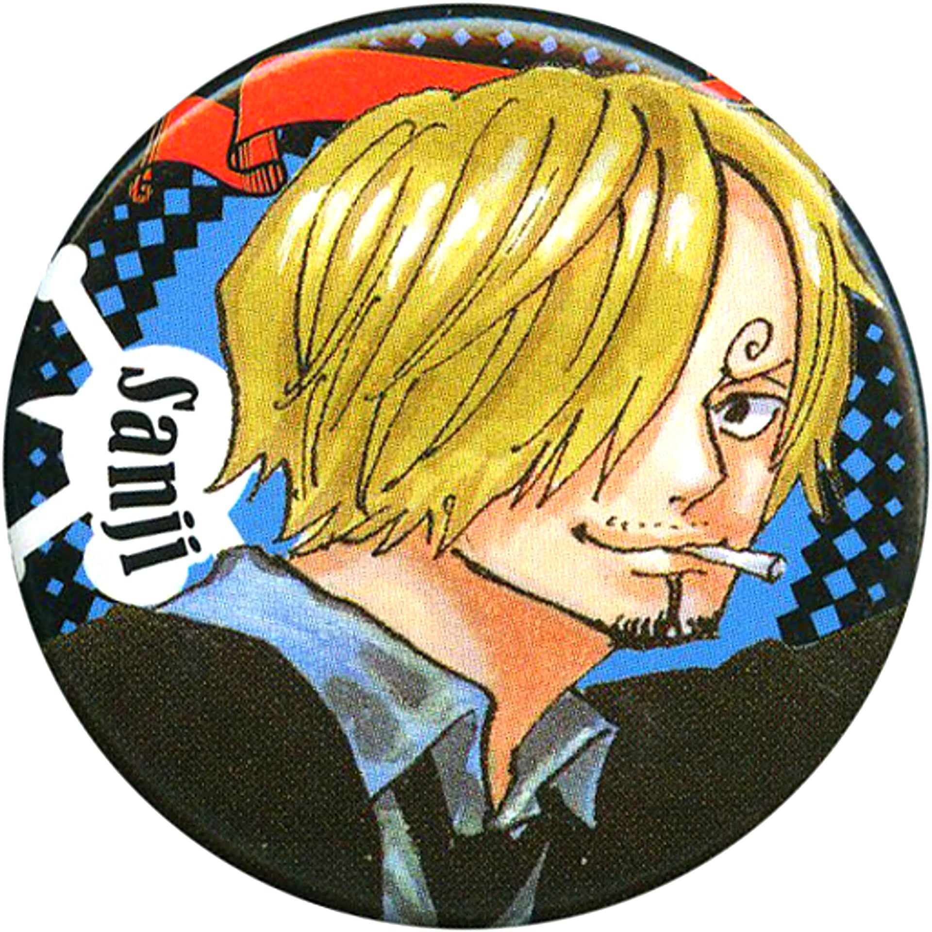 Sanji One Piece Button Summer Comics Fair Natsucomi 2016 Distribution Item [USED]