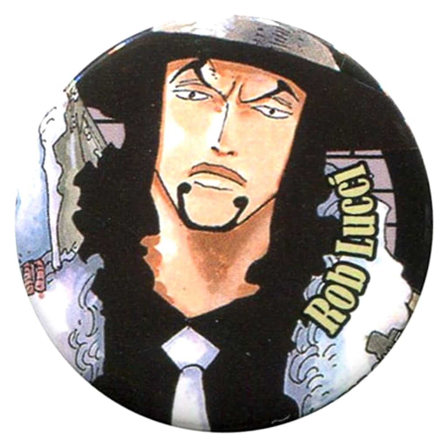 Rob Lucci One Piece Button Summer Comics Fair Natsucomi 2016 Limited Handout [USED]