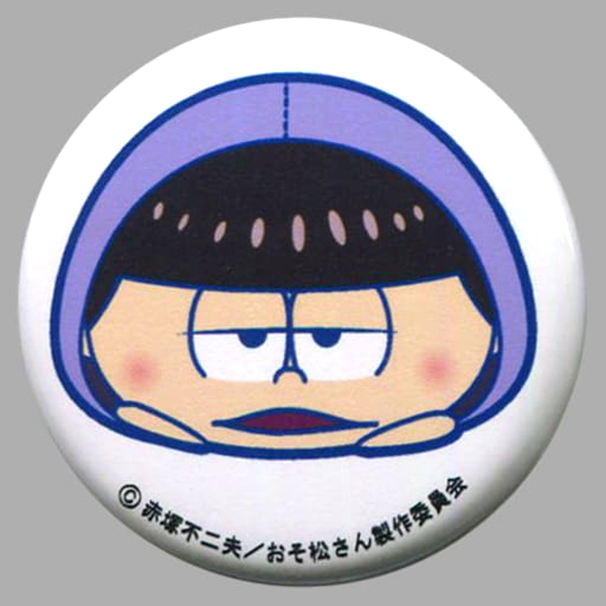 Ichimatsu Mr. Osomatsu Mochitto Button Mochitto Mascot Box Purchase Bonus [USED]