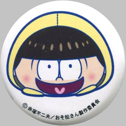Mr. Osomatsu Jyushimatsu Mochitto Can Badge Mochitto Mascot Box Purchase Bonus Buttons [USED]