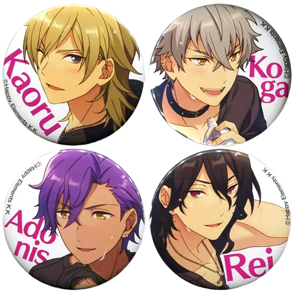 UNDEAD Ensemble Stars! B's-Log Separate Volume Hash+Tag Animate Limited Set Bundled Benefits Can Badge [USED]