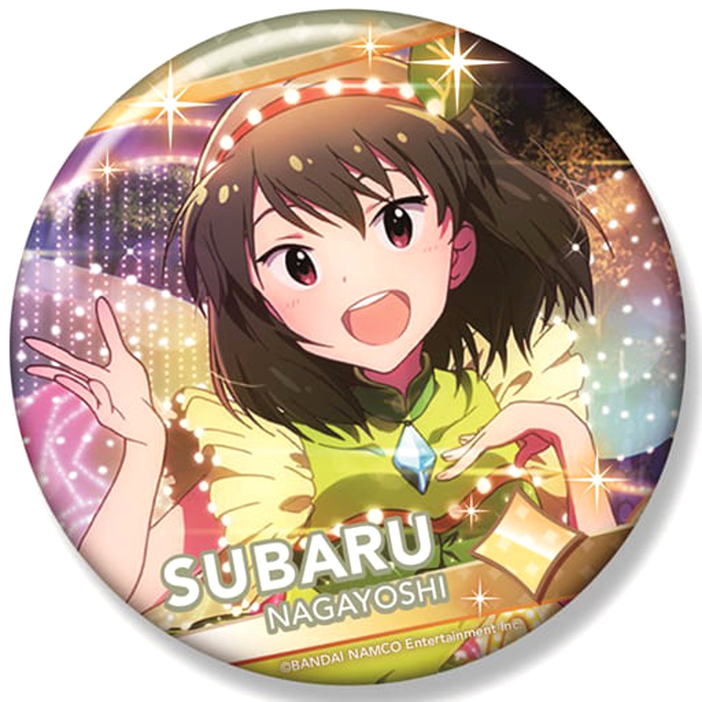 THE IDOLM@STER Million Live! Subaru Nagayoshi Big Can Badge Buttons [USED]