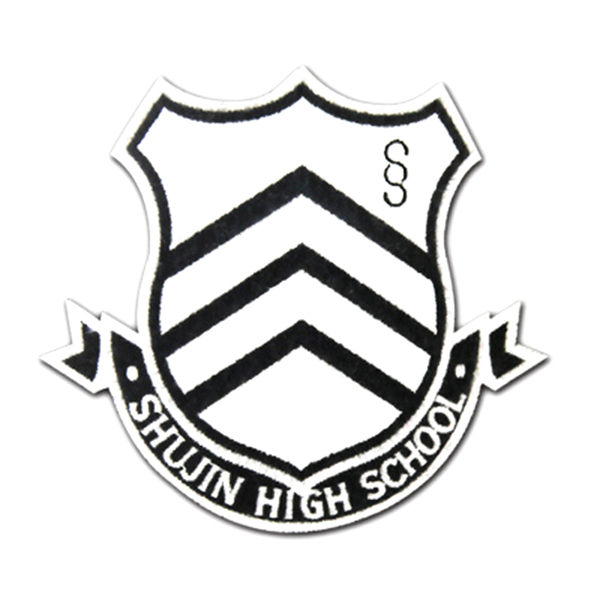 Shujin Academy High School School Badge Detachable Patch Persona 5 [USED]