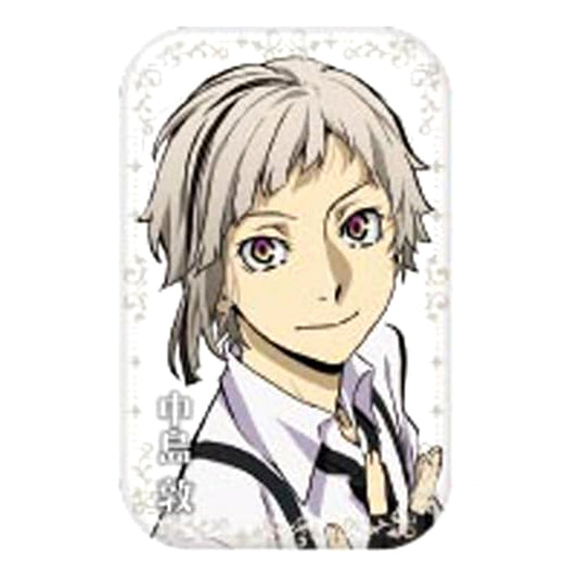 Atsushi Nakajima White Bungo Stray Dogs Round Squiare Button [USED]