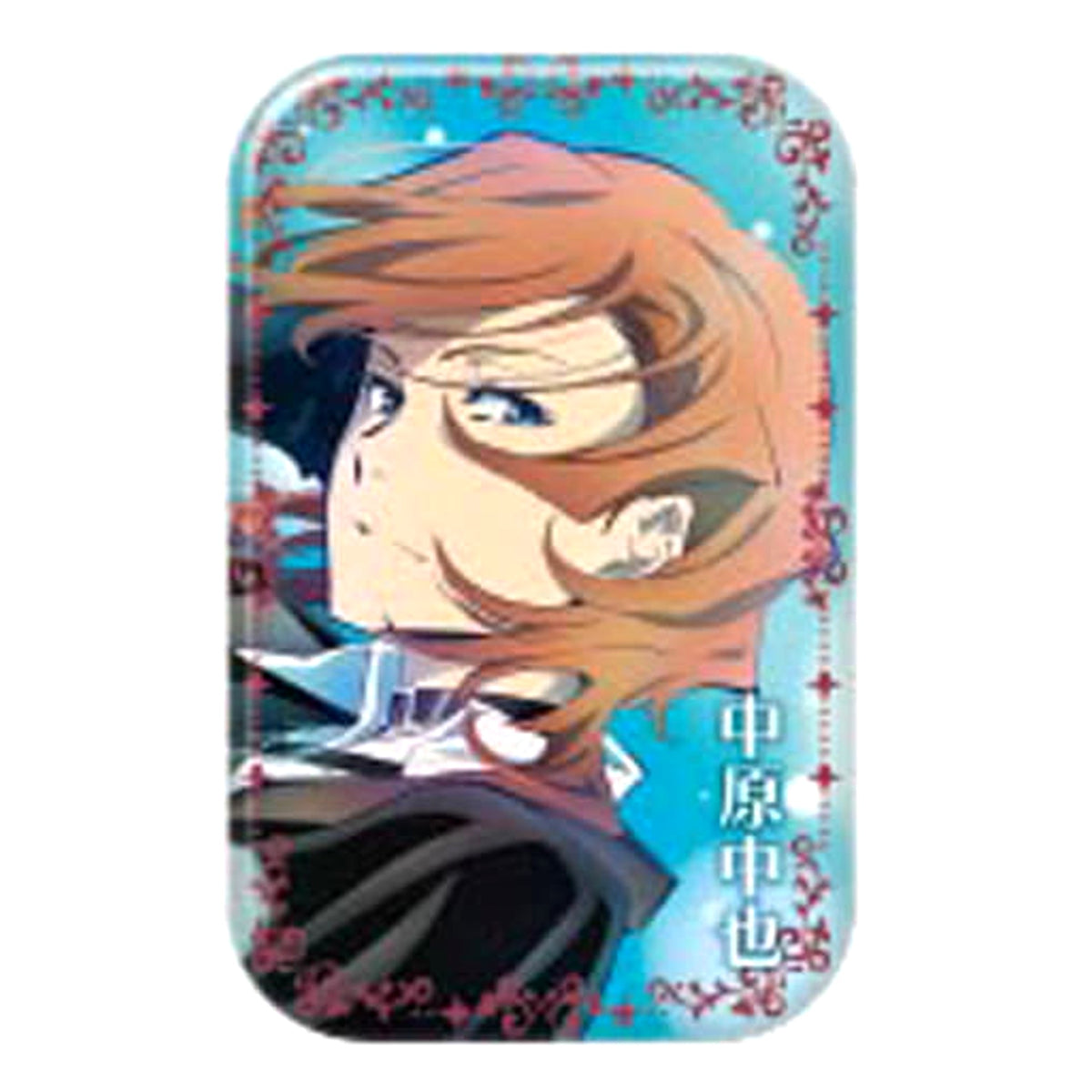 Bungo Stray Dogs Chuya Nakahara Blue Round Squiare Can Badge Buttons [USED]