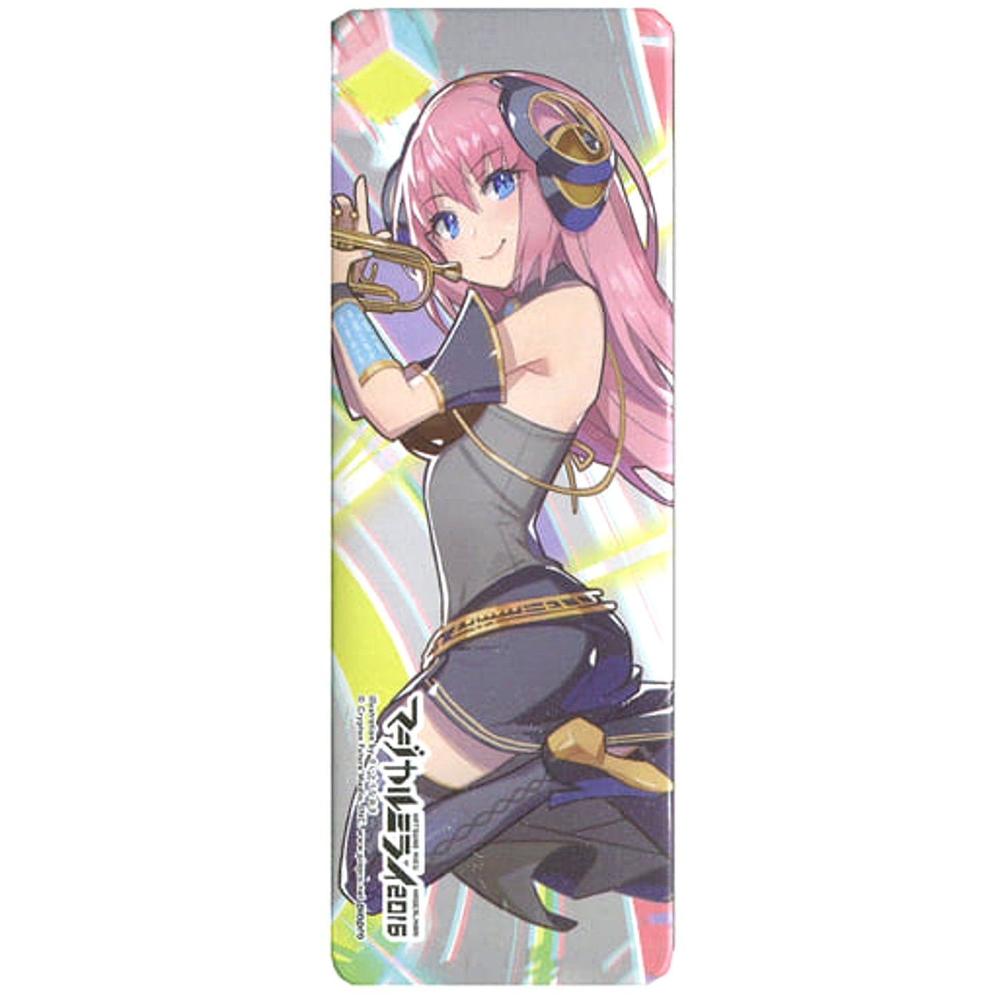 Megurune Ruka VOCALOID Long Button Magical Mirai 2016 Limited [USED]