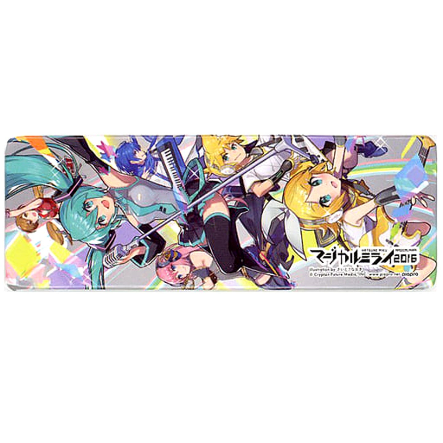 VOCALOID Hatsune Miku & Others Long Can Badge Magical Mirai 2016 Limited Buttons [USED]