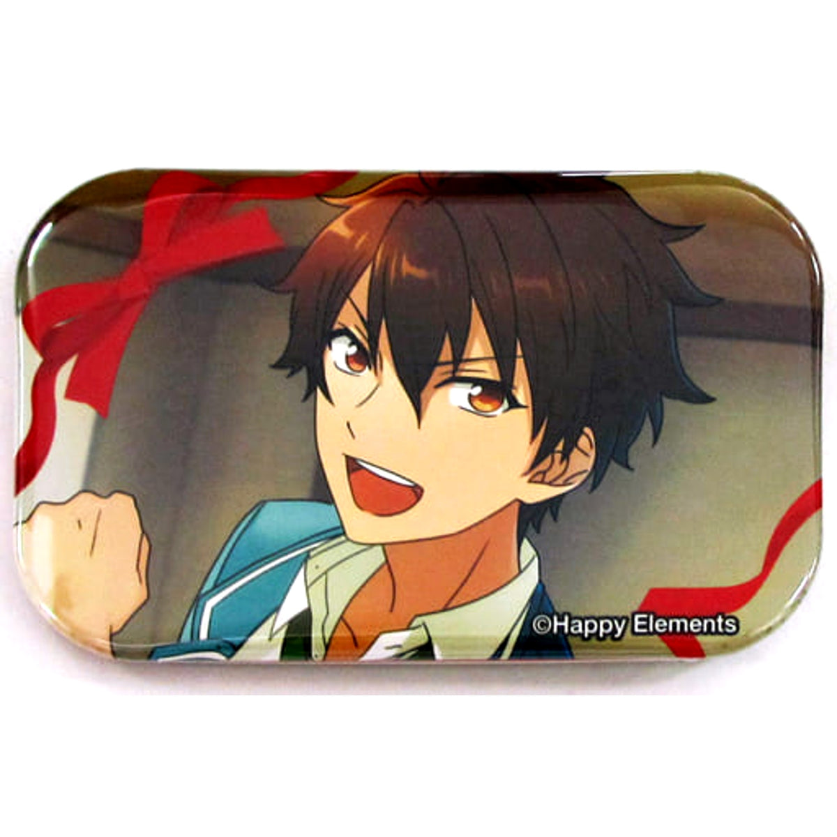 Ensemble Stars! Chiaki Morisawa Valentine Marukaku Can Badge Buttons [USED]