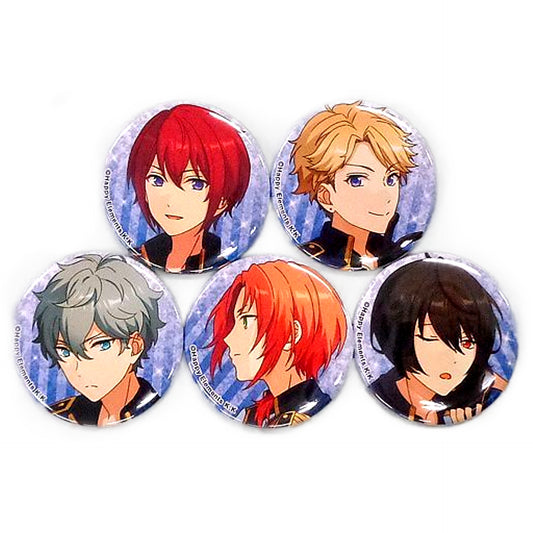 Knights Ensemble Stars! Return of The Emperor Animate Limited Edition Included Benefits 5 Types Set Can Badge [USED]