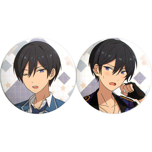 Hokuto Hidaka Ensemble Stars! Welcome to Festa Character Badge Collection Ensemble Stars! Anniversary Live Kuji A Prize C Set of 2 Can Badges Can Badge [USED]