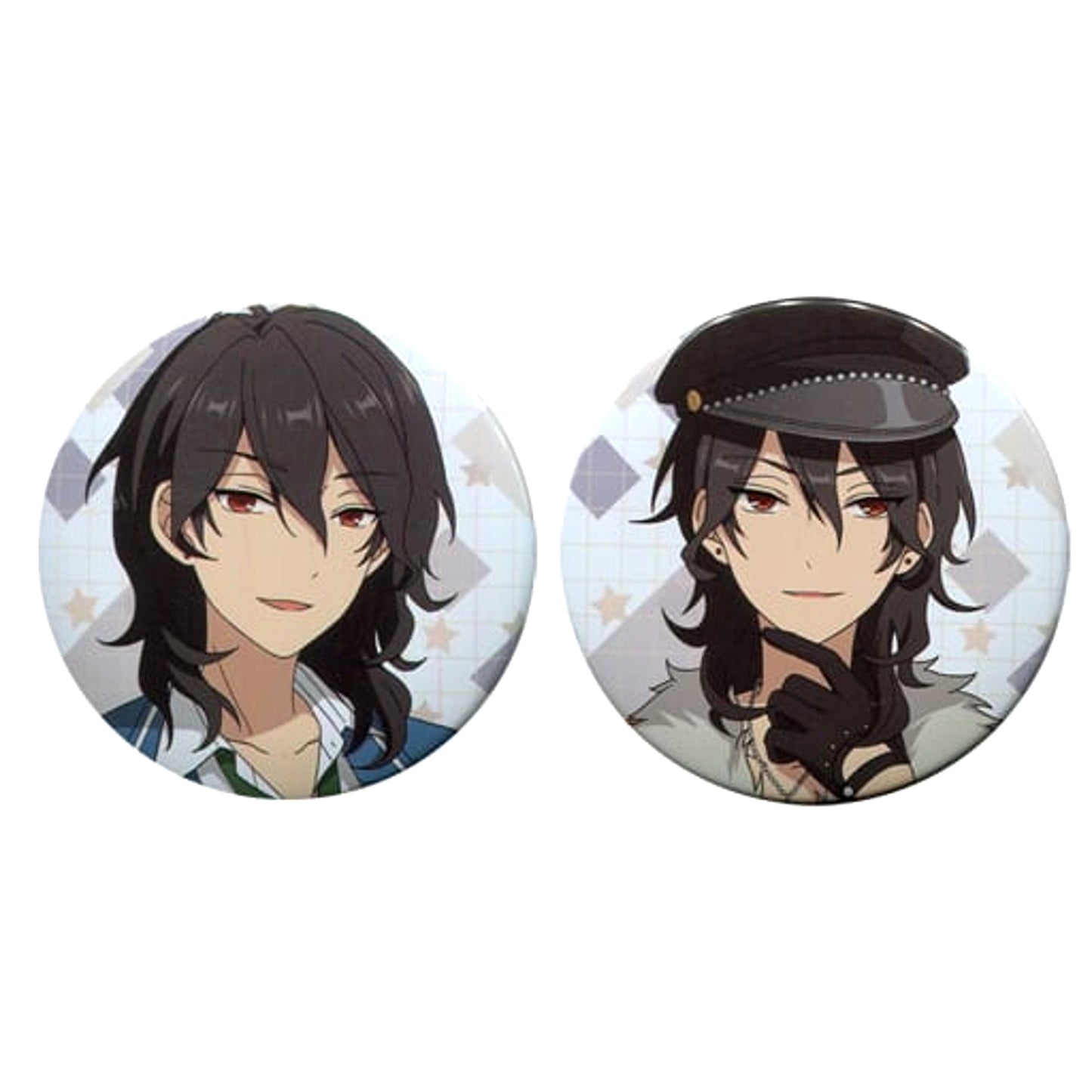 Rei Sakuma Ensemble Stars! Set of 2 Anniversary Live Kuji A Button Set Welcome to Festa Limited Prize C [USED]