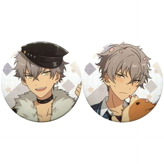 Ensemble Stars! Koga Ogami Anniversary Live Kuji A Can Badge Set Welcome to Festa Limited Ensemble Stars! Anniversary Live Kuji A Prize C Set of 2 Buttons [USED]