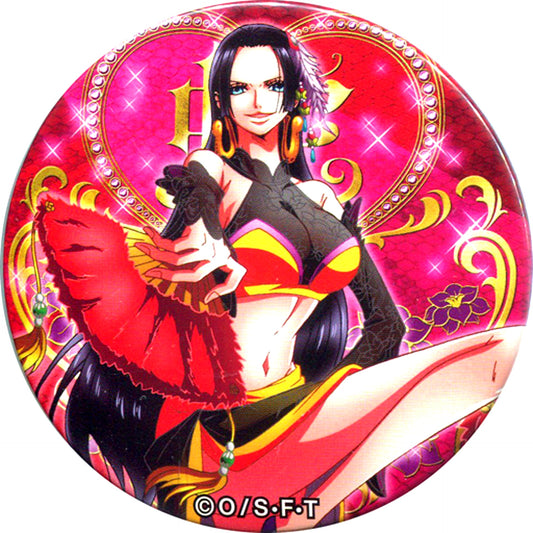 Boa Hancock Snake One Piece Yakara Button Vol.9 PARTY Mugiwara Store Ltd [USED]