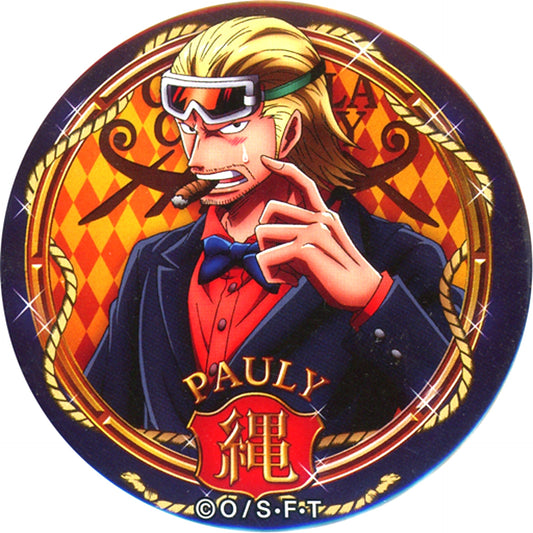 Paulie One Piece Rope Yakara Button Vol.9 PARTY Mugiwara Store Limited [USED]
