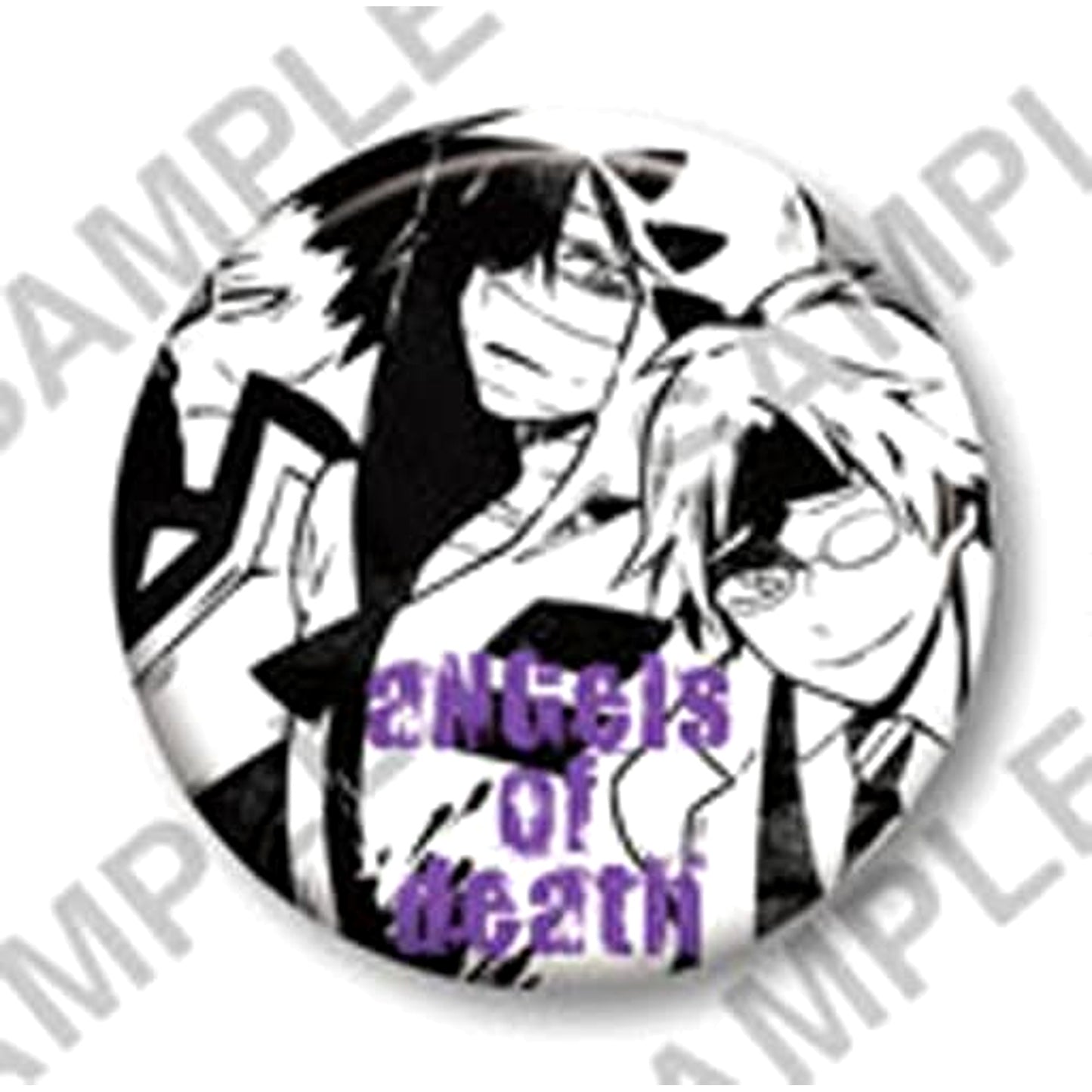 Zack Danny Gray Angels of Death Button Plus Punkish [USED]