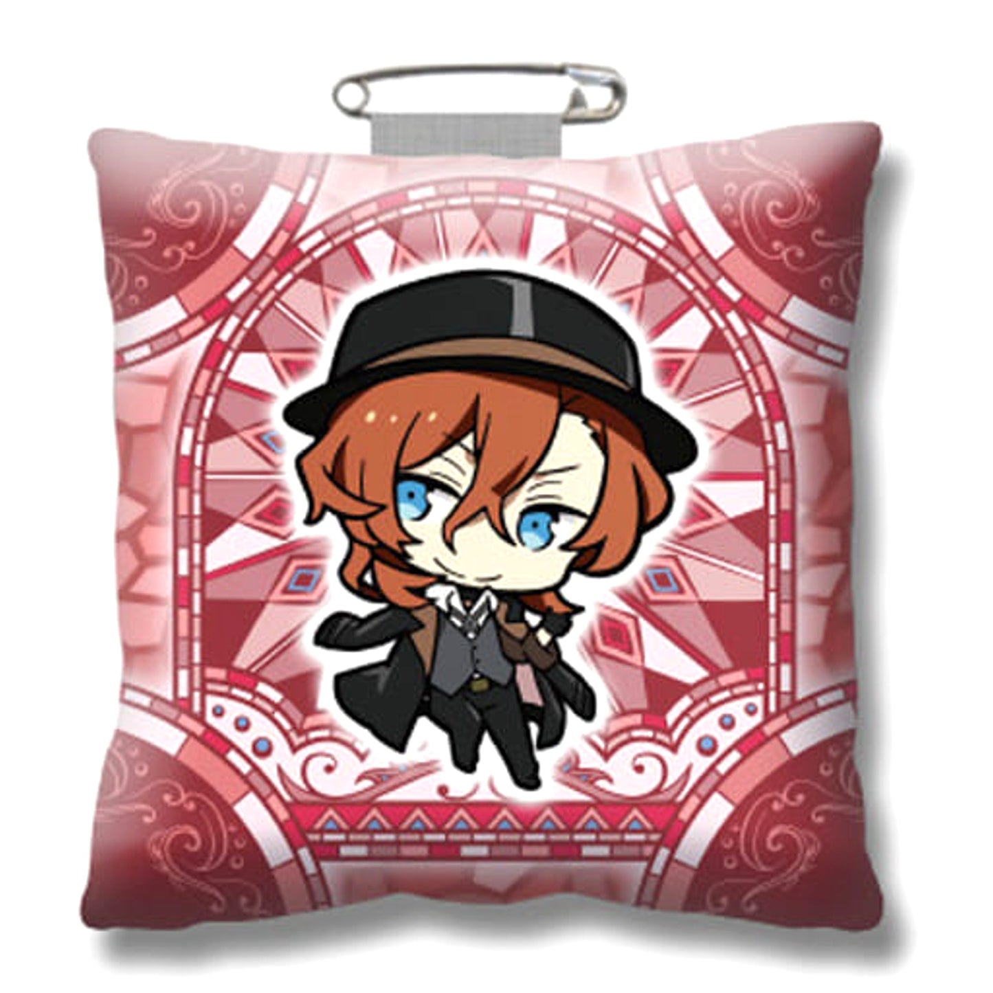 Bungo Stray Dogs Chuya Nakahara SD Ver. Cushion Badge Buttons [USED]
