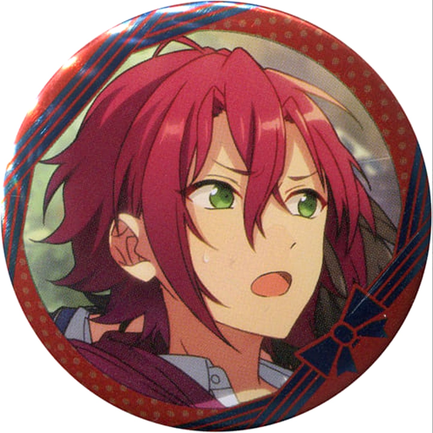 Mao Isara Ensemble Stars! Character Badge Collection Idol School Days Ver.C Idol School Days Vol.2 Ver.C [USED]