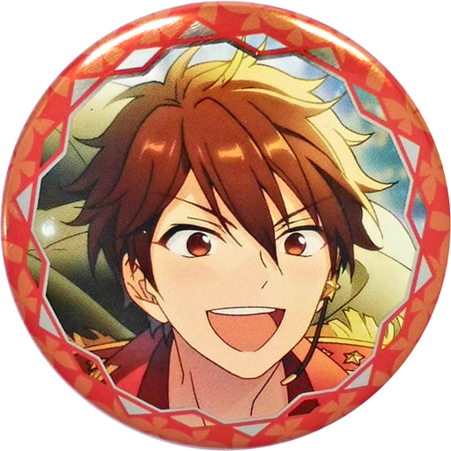 Chiaki Morisawa Smile Ensemble Stars! Chara Badge Collection Idol Special Days Vol.2 Ver.C [USED]