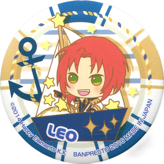 Leo Tsukinaga Ichiban Cafe X Ensemble Stars! Enjoy Summer! Can Badge Kuji Prize B Can Badge [USED]