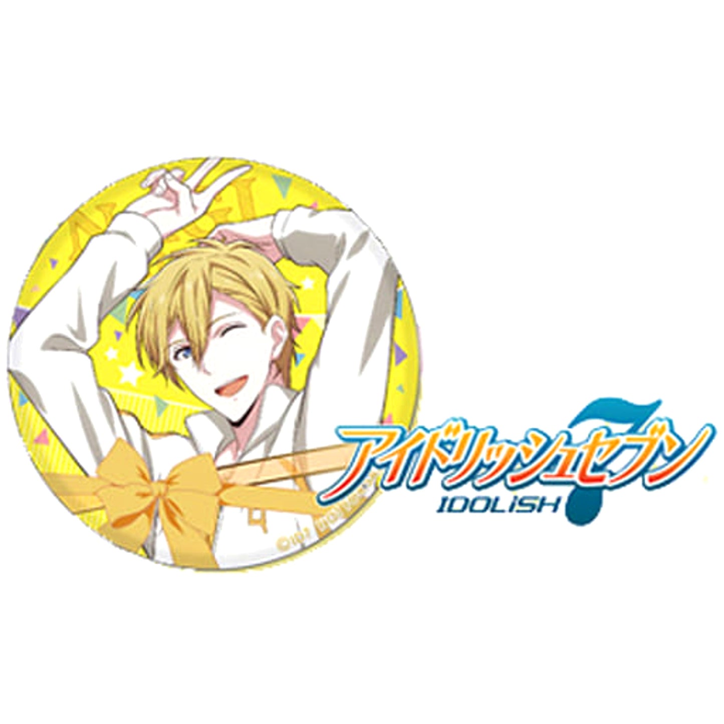 IDOLiSH7 Nagi Rokuya Special Can Badge Nagi Darake no Charm Collection BOX Purchase Bonus Buttons [USED]