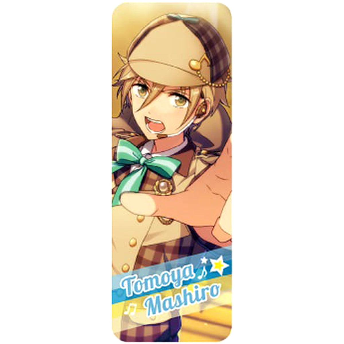 Ensemble Stars! Tomoya Mashiro Long Can Badge Collection 5 Buttons [USED]