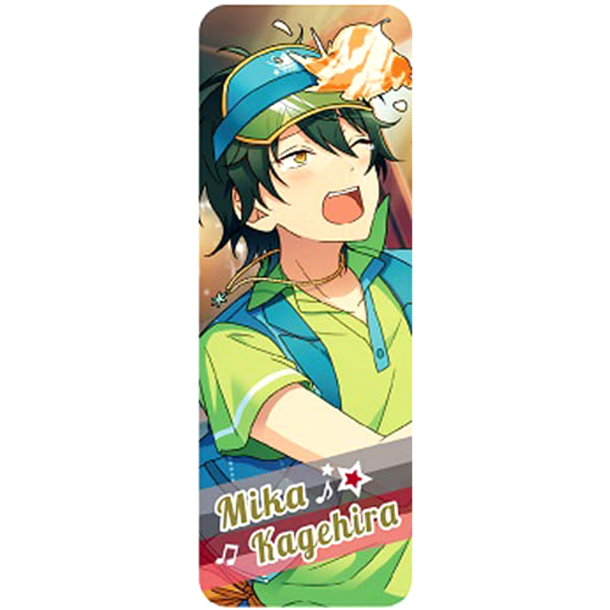 Ensemble Stars! Mika Kagehira Long Can Badge Collection 5 Buttons [USED]