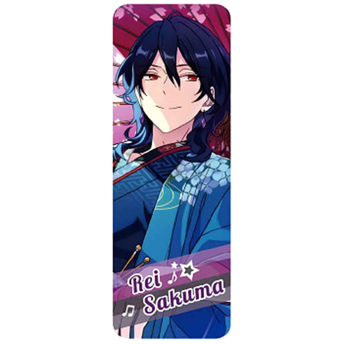 Ensemble Stars! Rei Sakuma Long Can Badge Collection 6 Buttons [USED]