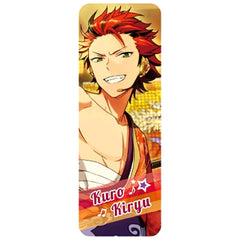 Ensemble Stars! Kuro Kiryu Long Can Badge Collection 6 Buttons [USED]