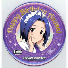 THE IDOLM@STER Azusa Miura Azusa Miura Birthday 2015 Stand Can Badge Cafe & Bar Characro Limited Buttons [USED]