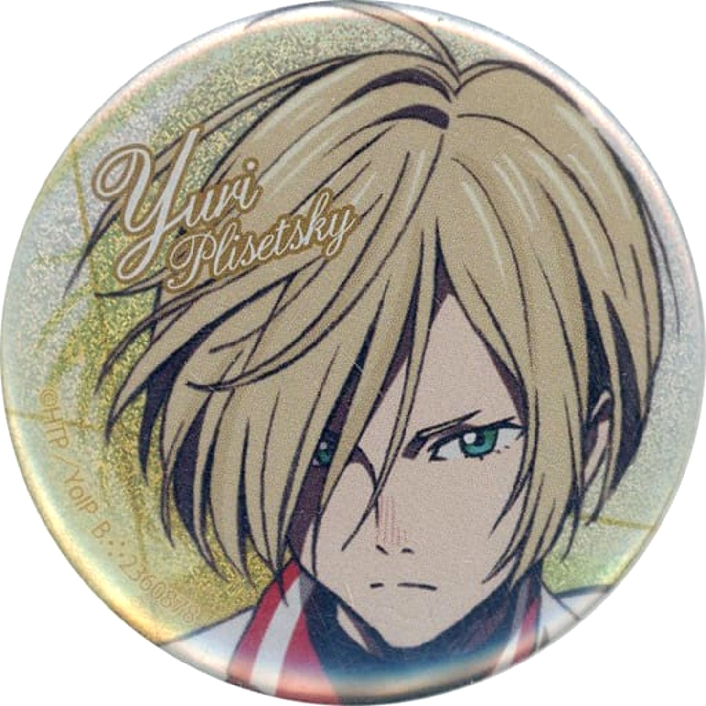 Yuri!!! On ICE Yuri Plisetsky Capsule Can Badge Collection Buttons [USED]