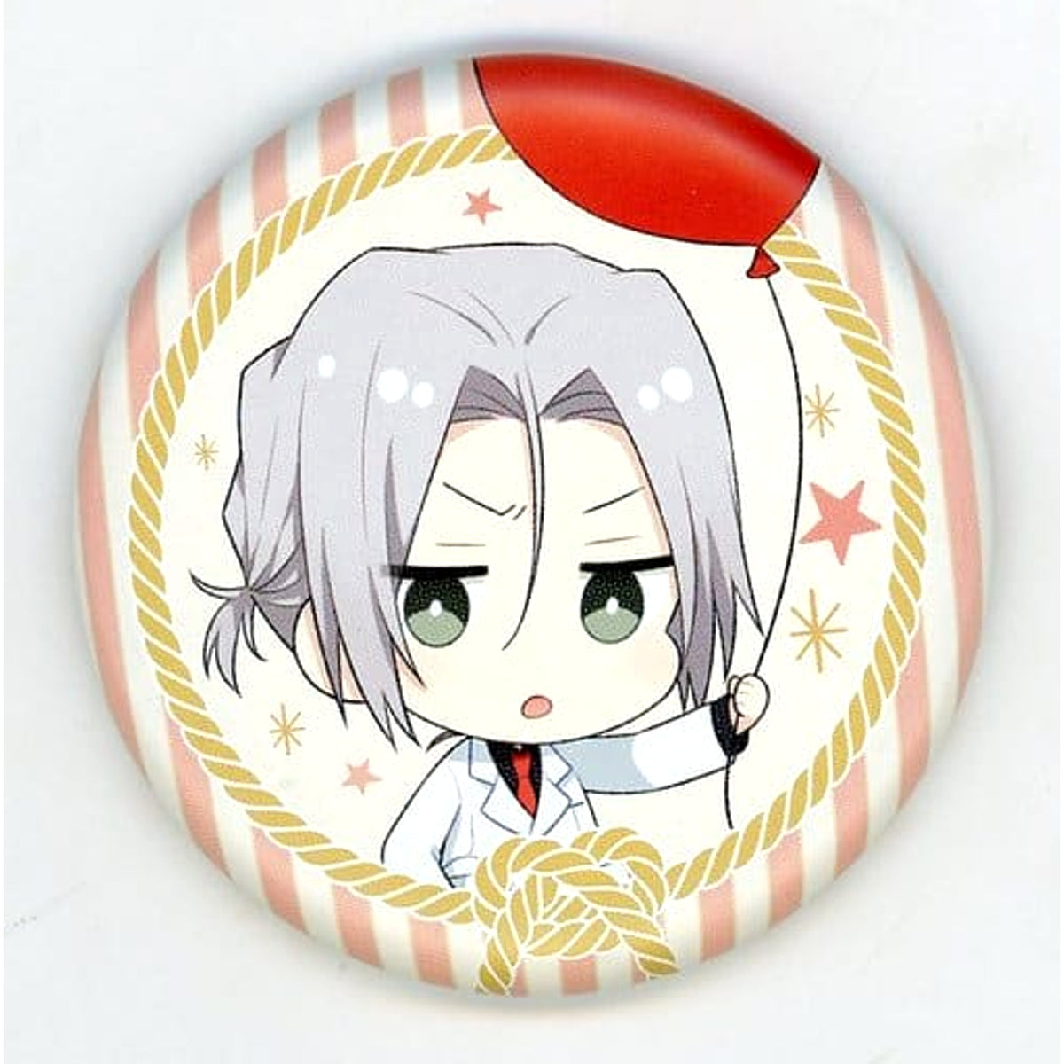 Reborn! Hayato Gokudera Character Badge Collection Buttons [USED]