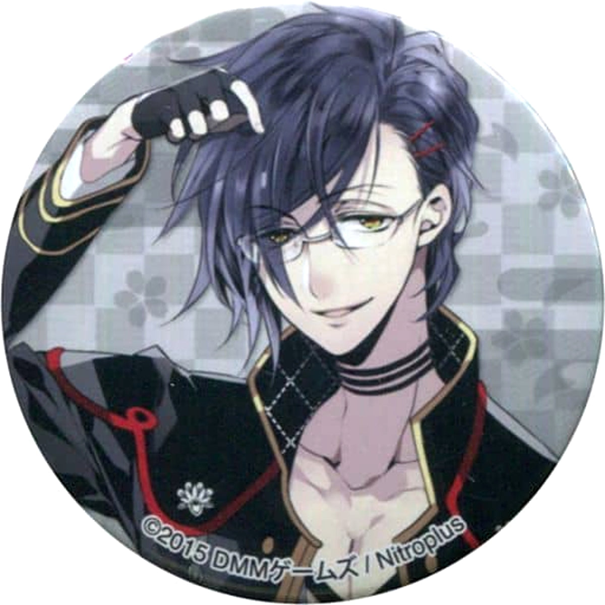 Touken Ranbu ONLINE Akashikuniyuki Can Badge Collection Vol.4 Buttons [USED]