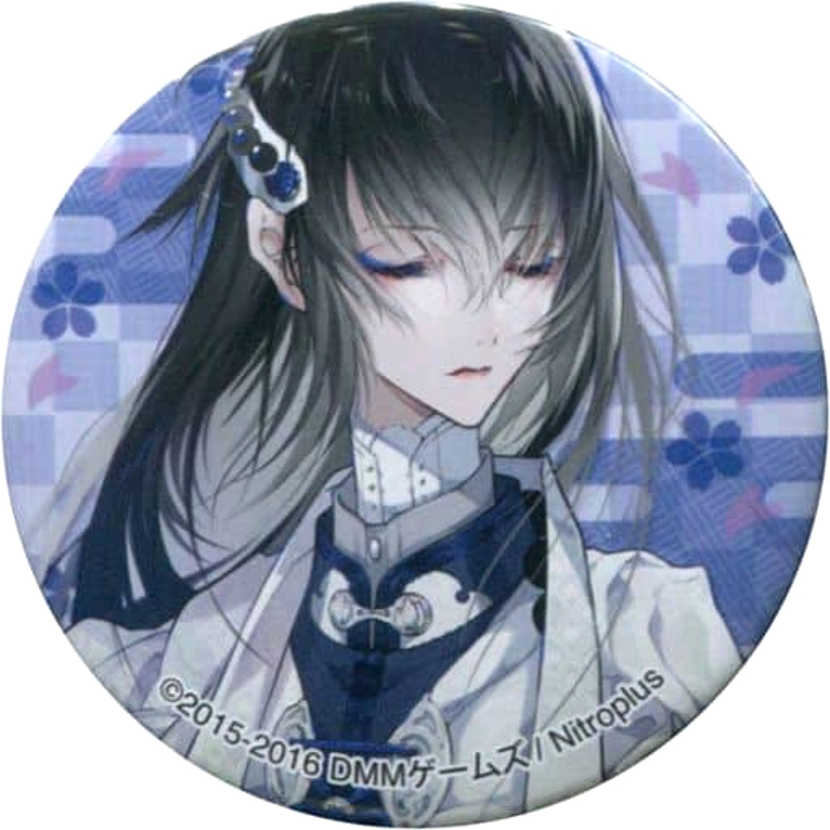 Touken Ranbu ONLINE Juzumaru Tsunetsugu Can Badge Collection Vol.4 Buttons [USED]