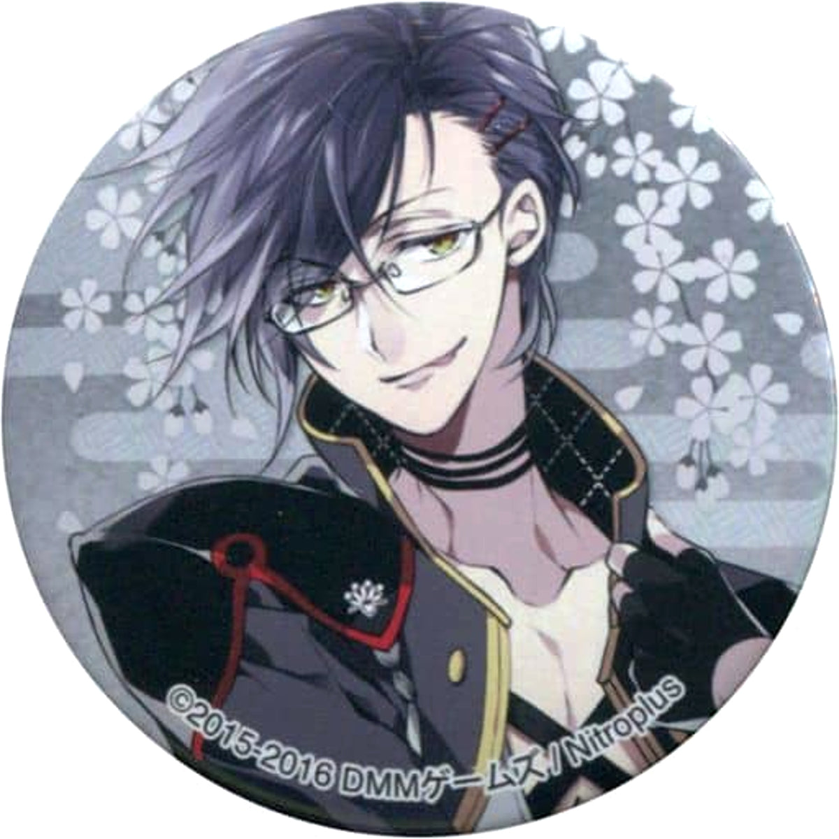 Touken Ranbu ONLINE Akashikuniyuki Can Badge Collection Battle Vol.4 Buttons [USED]