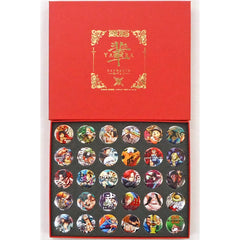 One Piece Sanji & Others Yakara Can Badge Complete Collection Red Straw Store Limited All 30 Types Set Buttons [USED]