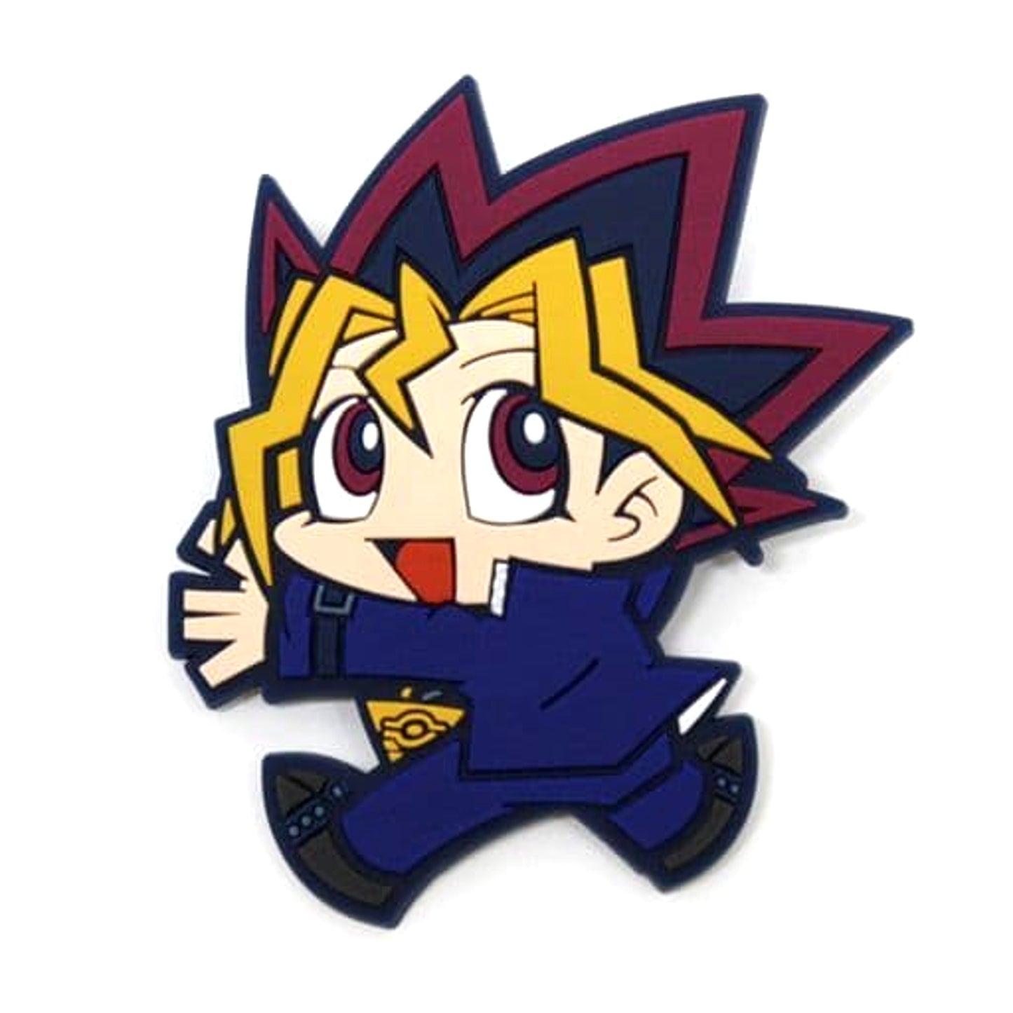 Yugi Muto Tsukamare! Button Yu-Gi-Oh! Duel Monsters [USED]