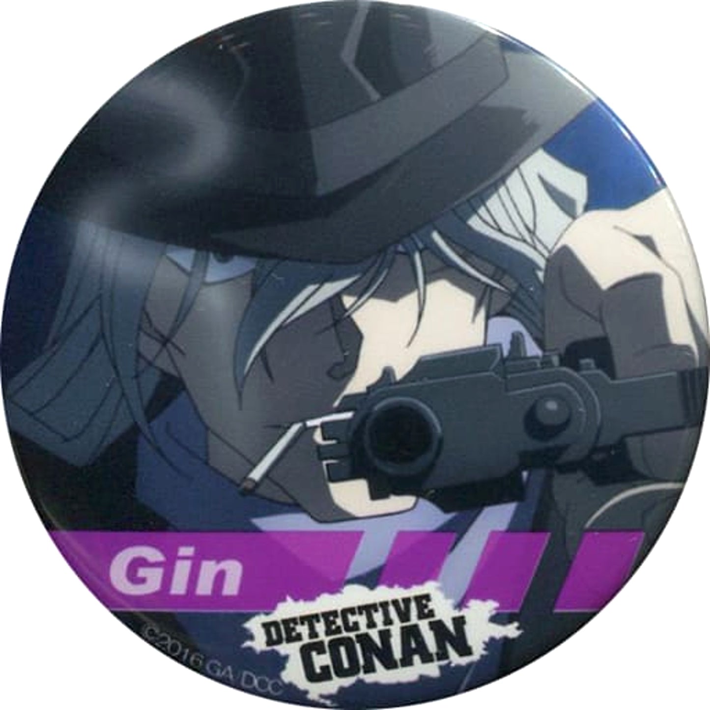 Detective Conan: The Darkest Nightmare Gin Pistol Buttons [USED]