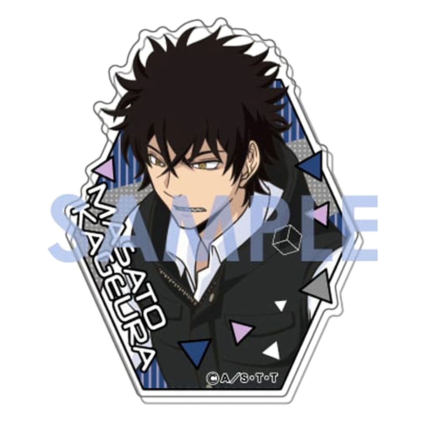 World Trigger Masato Kageura Acrylic Badge Collection Vol.3 Buttons [USED]