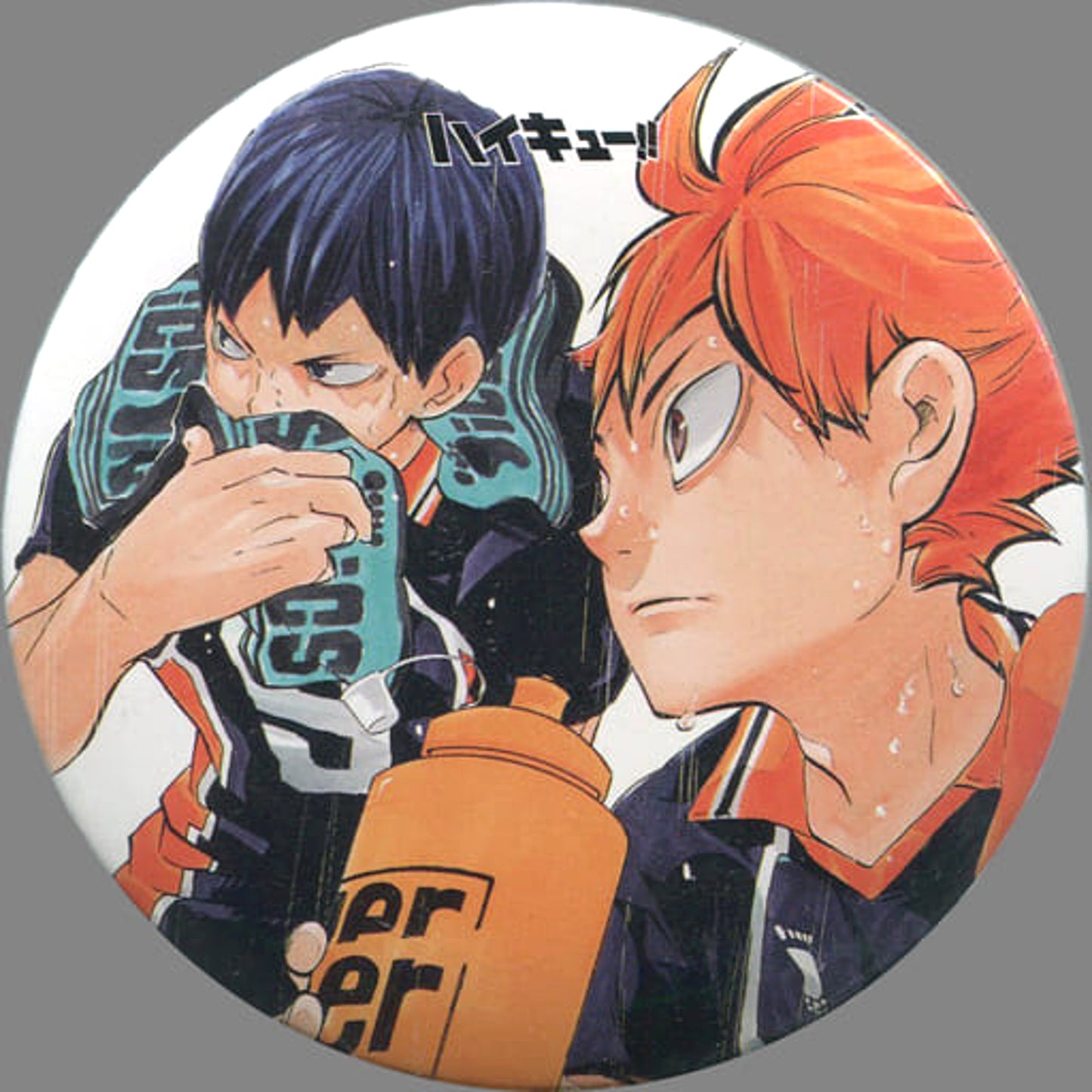 Haikyu!! Shoyo Hinata Tobio Kageyama Collection Can Badge Part 3 Jump Festa 2017 Limited Buttons [USED]