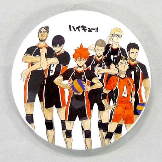 Haikyu!! Karasuno High School White Collection Can Badge Part 3 Jump Festa 2017 Limited Buttons [USED]