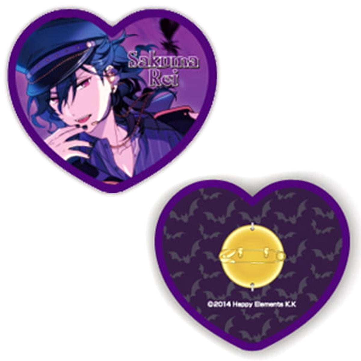 Ensemble Stars! Rei Sakuma Cushion Badge Fbox Buttons [USED]