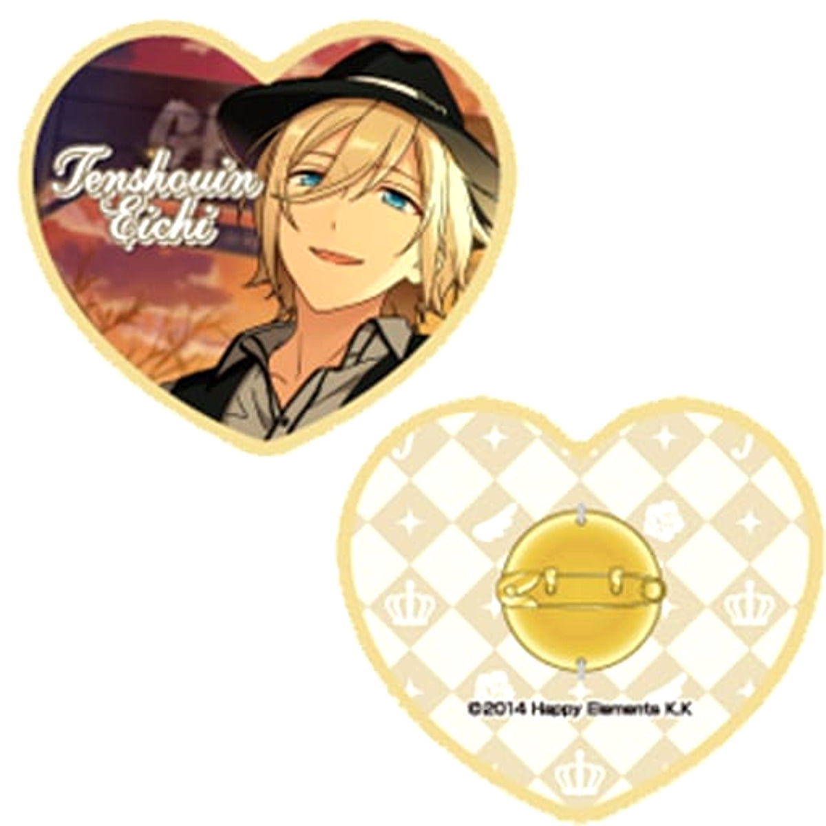 Ensemble Stars! Eichi Tenshouin Cushion Badge Hbox Buttons [USED]