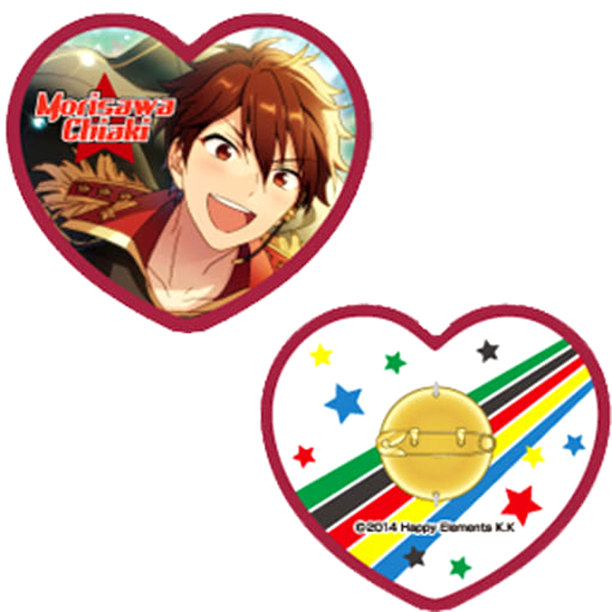 Ensemble Stars! Chiaki Morisawa Cushion Badge Hbox Buttons [USED]