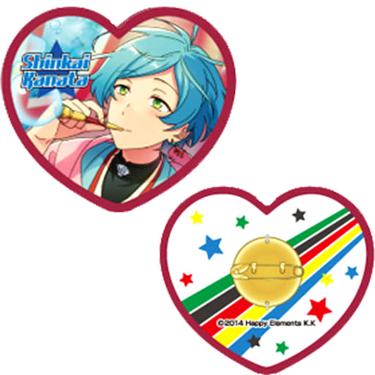Kanata Shinkai Ensemble Stars! Cushion Badge Hbox [USED]